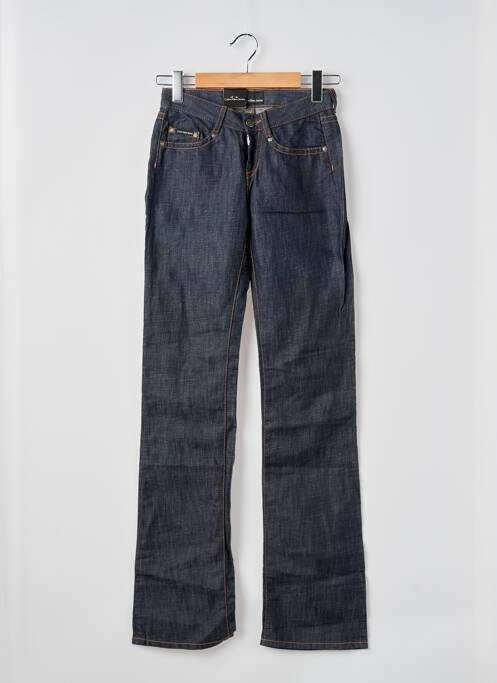 Jeans coupe droite bleu CALVIN KLEIN pour femme
