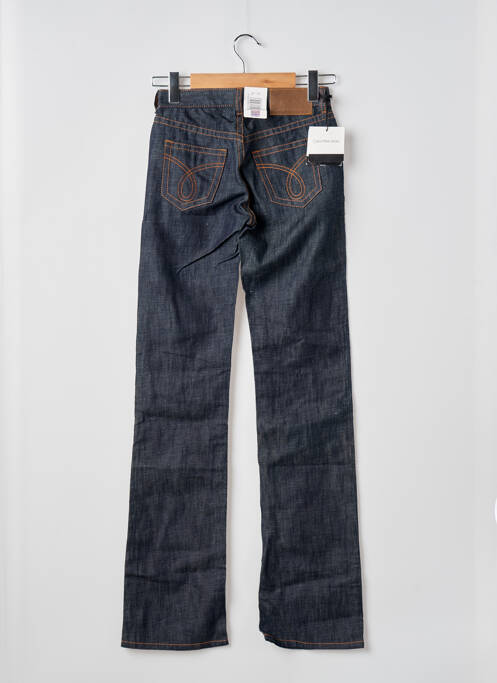 Jeans coupe droite bleu CALVIN KLEIN pour femme