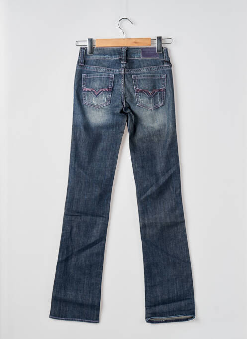 Jeans coupe droite bleu GUESS pour femme
