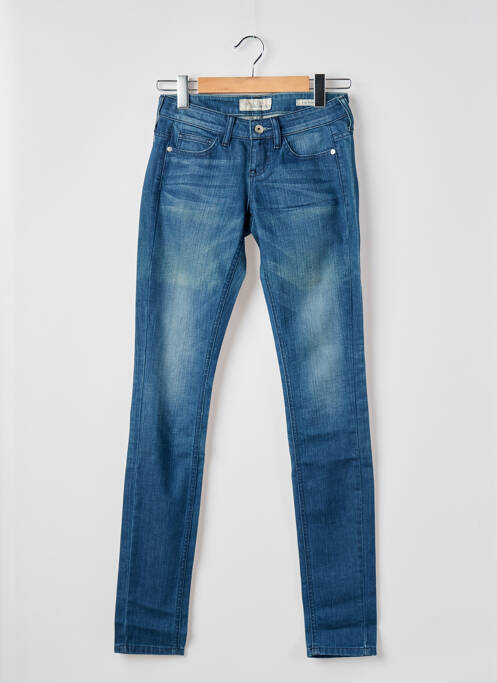 Jeans coupe slim bleu GUESS pour femme