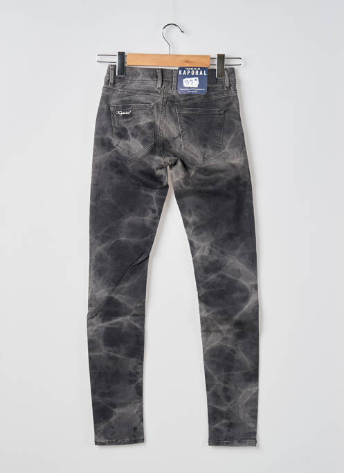 Jeans coupe slim gris KAPORAL femme