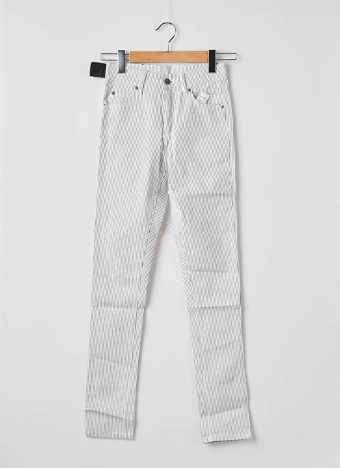 Pantalon slim blanc CHEAP MONDAY pour femme