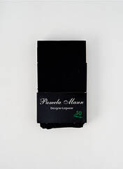 Collants noir PAMELA MANN pour femme seconde vue