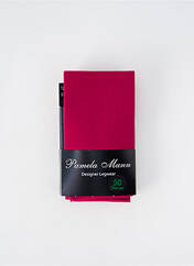 Collants rose PAMELA MANN pour femme seconde vue