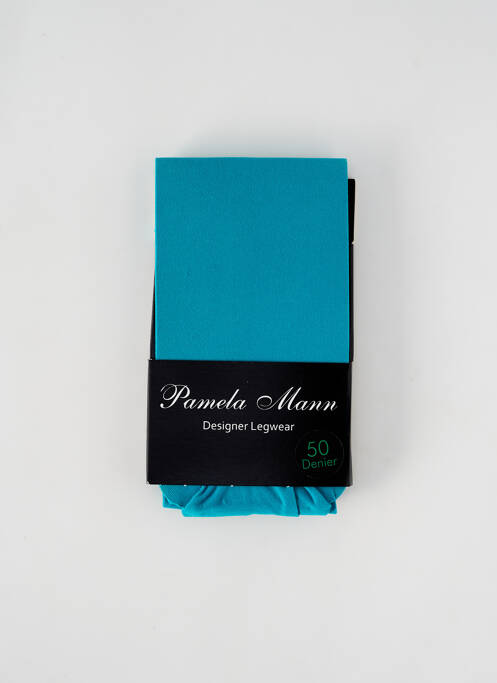 Collants bleu PAMELA MANN pour femme