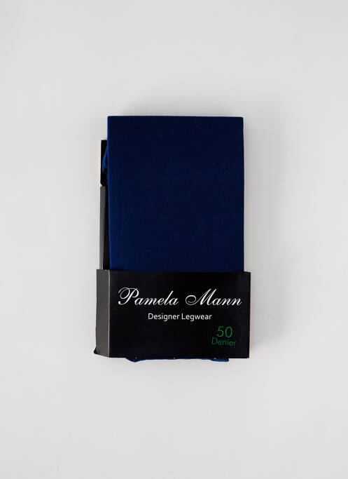 Collants bleu fonce PAMELA MANN pour femme