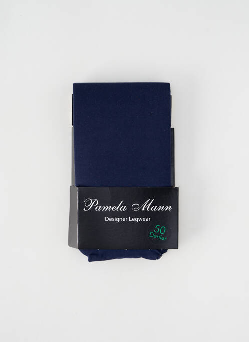 Collants bleu PAMELA MANN pour femme
