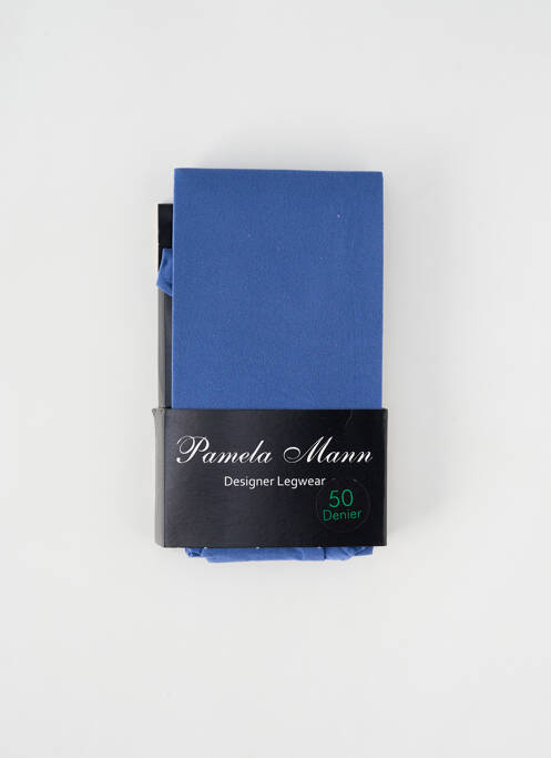 Collants bleu PAMELA MANN pour femme