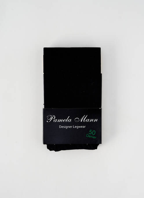 Collants noir PAMELA MANN pour femme