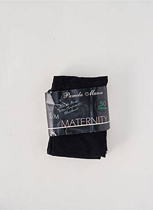 Lingerie maternité stretch noir PAMELA MANN femme
