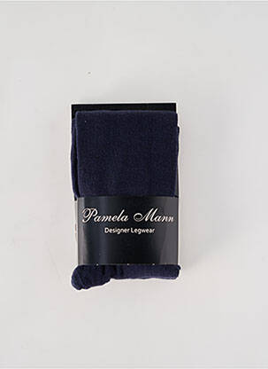 Collants bleu PAMELA MANN pour femme