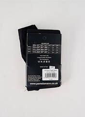 Collants noir PAMELA MANN pour femme seconde vue