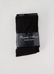 Collants noir PAMELA MANN pour femme seconde vue