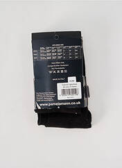 Collants noir PAMELA MANN pour femme seconde vue