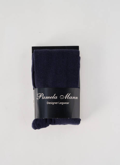 Collants bleu PAMELA MANN pour femme
