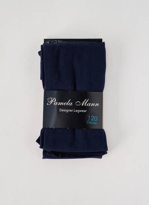 Collants bleu PAMELA MANN pour femme