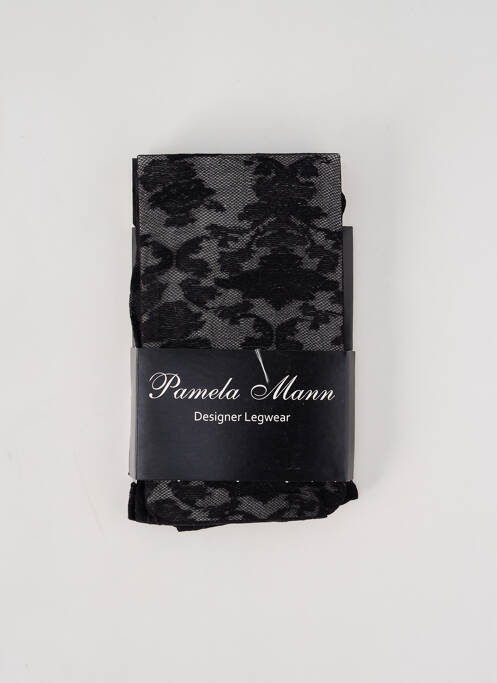Collants noir PAMELA MANN pour femme