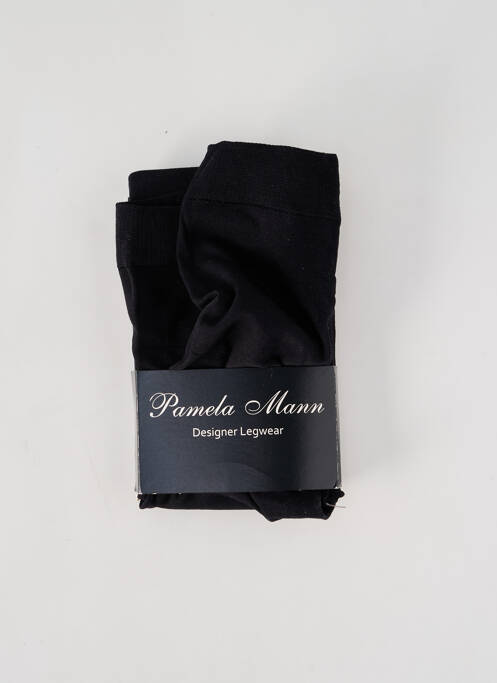 Collants noir PAMELA MANN pour femme