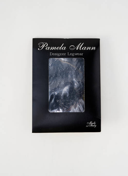 Bas noir PAMELA MANN pour femme