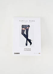 Collants noir PAMELA MANN pour femme seconde vue