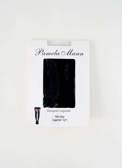 Collants noir PAMELA MANN pour femme