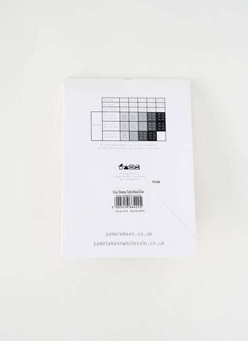 Collants noir PAMELA MANN pour femme