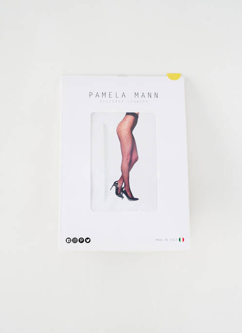 Collants noir PAMELA MANN pour femme