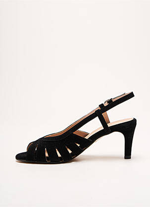 Sandales/nu pieds talon aiguille talon de 4 à 6cm noir OLIVIA BROWN femme