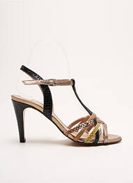 Sandales/nu pieds talon aiguille talon de 4 à 6cm noir CRÉATIS femme