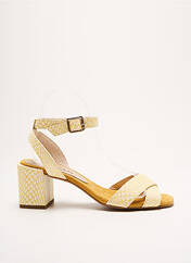Sandales/Nu pieds jaune MARIAN pour femme seconde vue