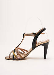 Sandales/Nu pieds noir CRÉATIS pour femme seconde vue