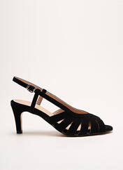 Sandales/Nu pieds noir OLIVIA BROWN pour femme seconde vue