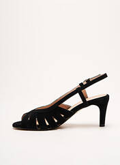 Sandales/Nu pieds noir OLIVIA BROWN pour femme seconde vue