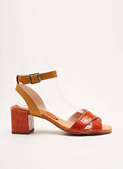 Sandales/Nu pieds orange MARIAN pour femme seconde vue