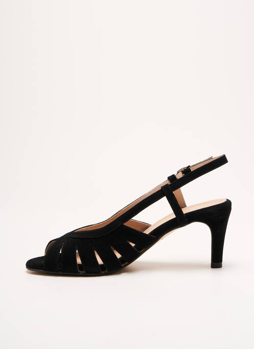 Sandales/Nu pieds noir OLIVIA BROWN pour femme