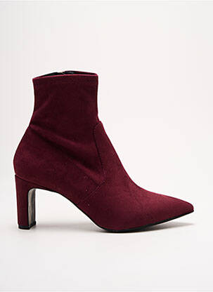 Bottines/boots bout pointu talon de 7 à 9cm violet BRUNO PREMI femme