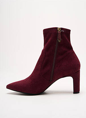 Bottines/boots bout pointu talon de 7 à 9cm violet BRUNO PREMI femme
