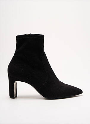 Bottines/boots bout pointu talon de 7 à 9cm noir BRUNO PREMI femme