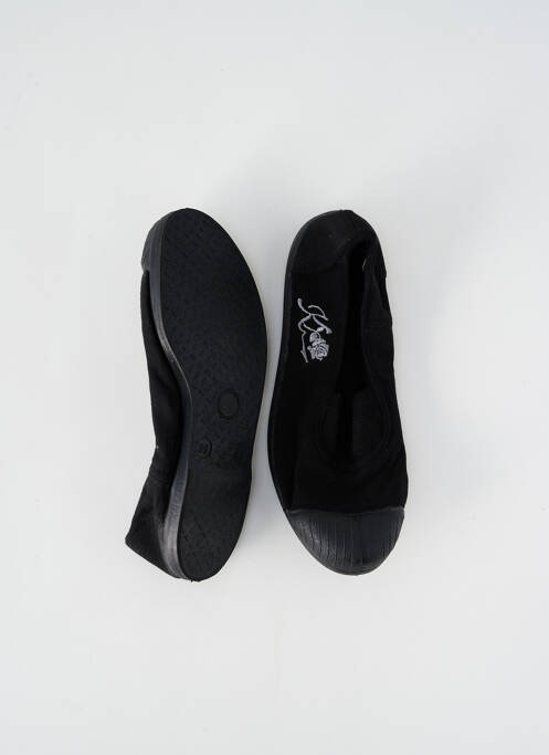 Slip ons noir KAPORAL pour femme