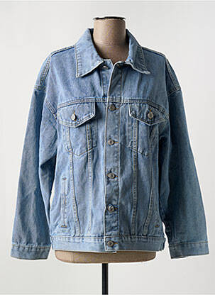 Veste casual coupe droite bleu ZAC & ZOE femme