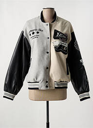 Veste casual fermeture boutonnée sur le devant beige MAXMILA homme