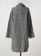 Manteau long noir GOLDEN LIVE pour femme seconde vue