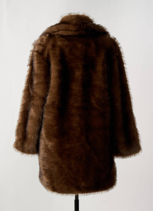 Manteau long marron MOLLY BRACKEN pour femme