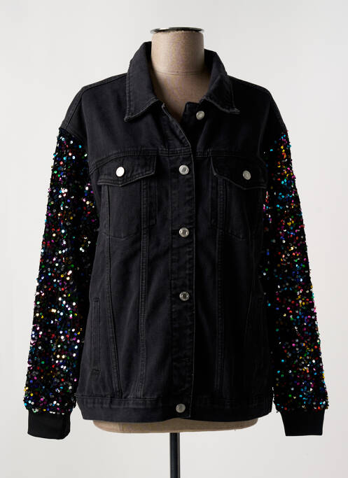 Veste casual noir GOLDEN LIVE pour femme