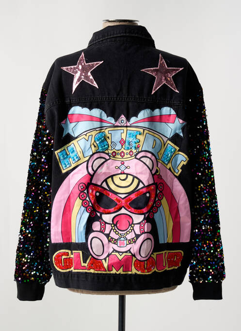 Veste casual noir GOLDEN LIVE pour femme