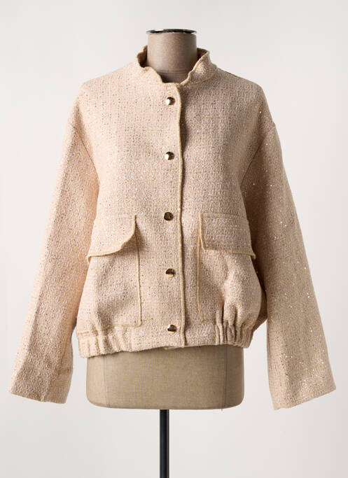 Blouson rose GOLDEN LIVE pour femme