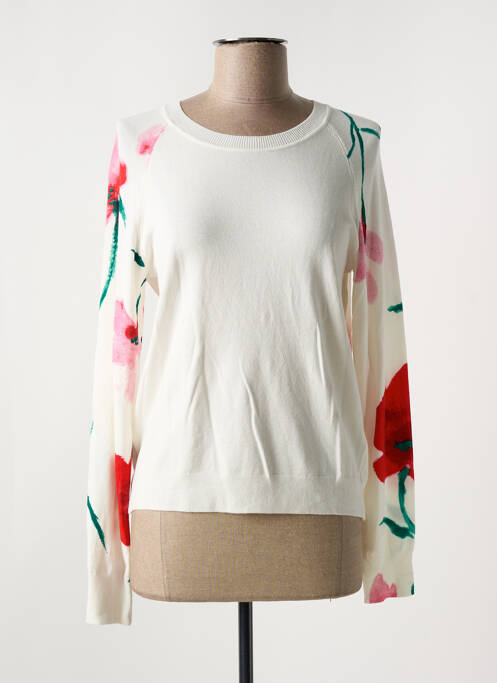 Pull beige DESIGUAL pour femme