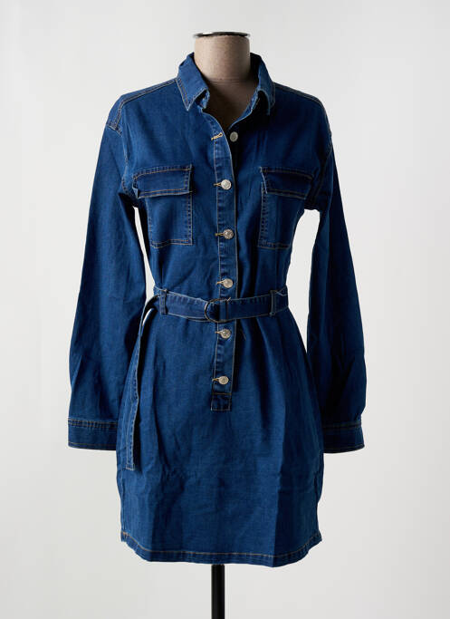 Robe courte bleu SOFTY pour femme