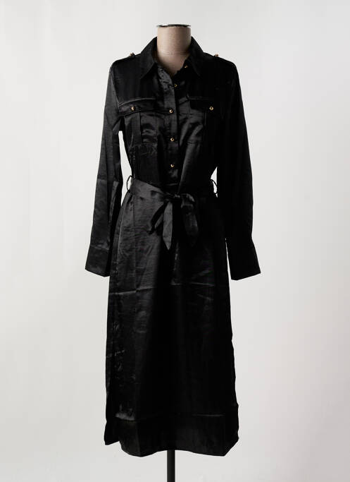 Robe mi-longue noir ELLI WHITE pour femme