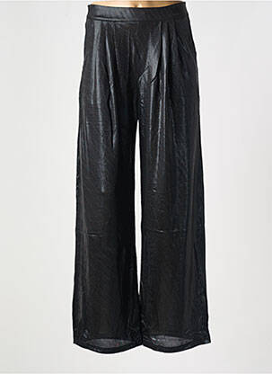 Pantalon flare coupe évasée noir GOLDEN LIVE femme